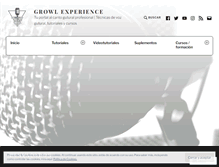 Tablet Screenshot of growlexperience.com